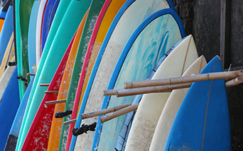 Surfboards for rent