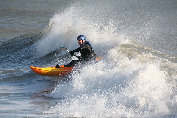 surf kayaking