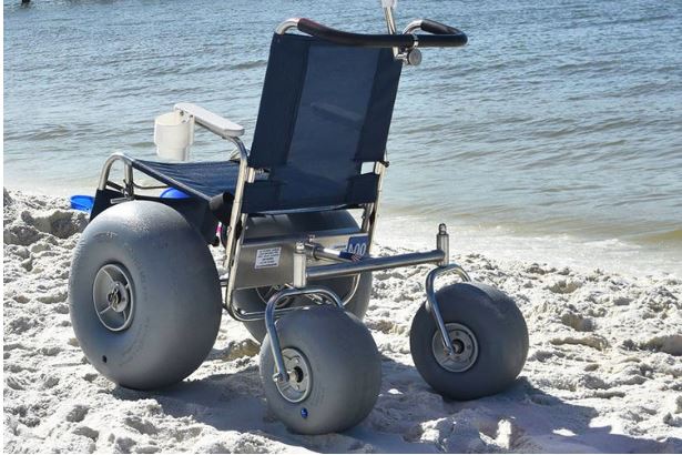 Debug beach wheelchair