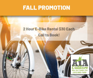Fall promotion for electric bikes