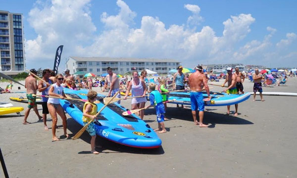 6 person SUP in Cocoa Beach