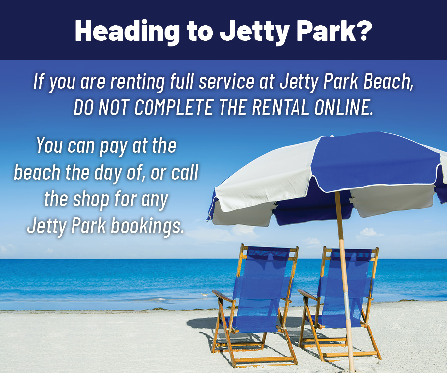 Jetty Park Beach Gear Rentals